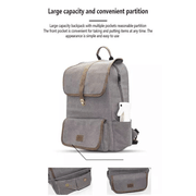 Canvas Portable Backpack Hairdressing Tools Storage Backpack