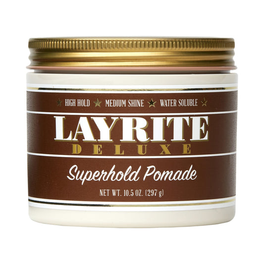 Layrite Superhold Pomade – Ultimate High-Hold Hair Styling Solution