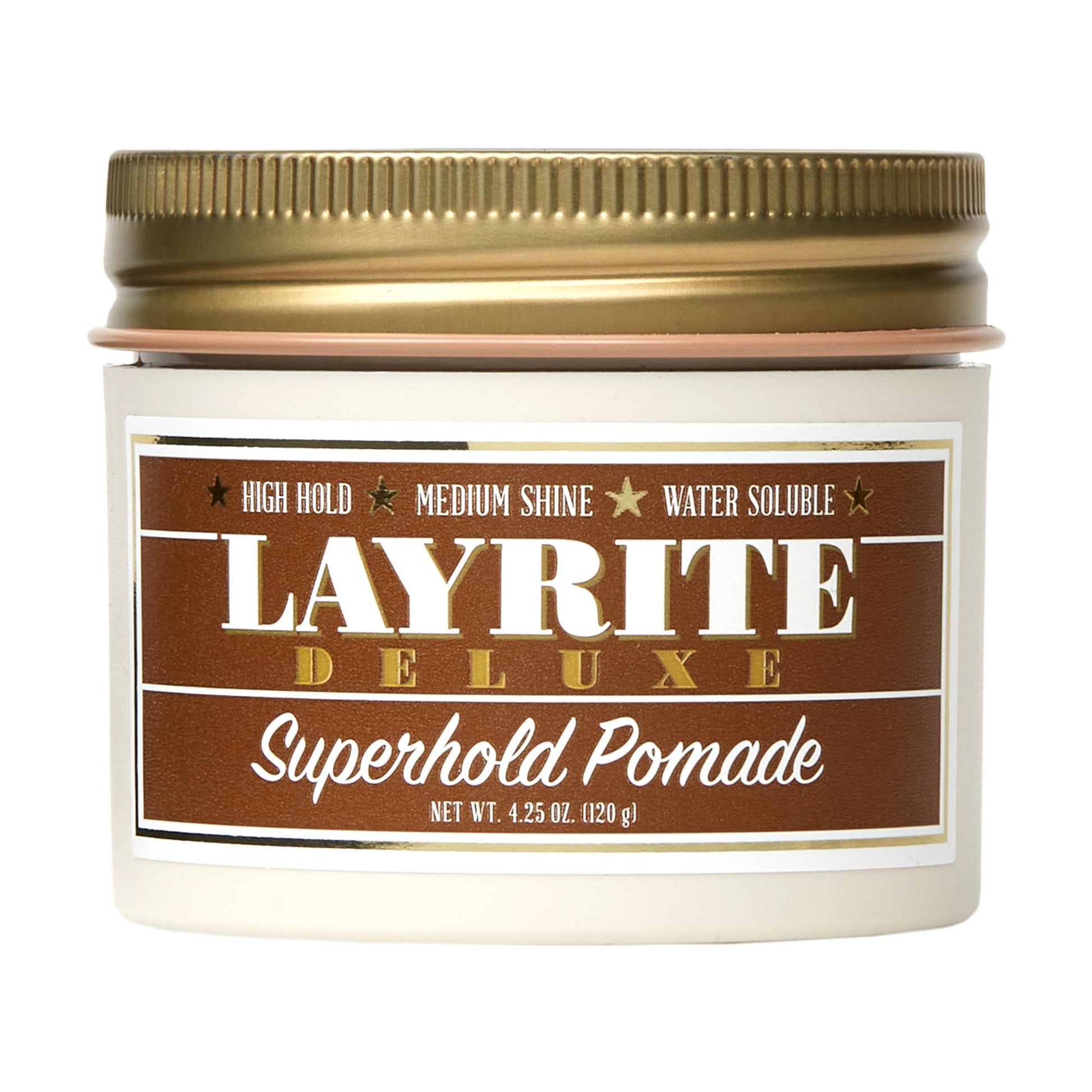 Layrite Superhold Pomade – Ultimate High-Hold Hair Styling Solution