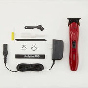 BaBylissPRO FX3 Red T-Blade High-Torque Cordless Zero-Gap Hair Trimmer FXX3T