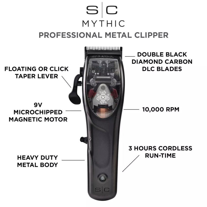 Stylecraft Pro Magnetic Mythic Microchipped Clipper #SCMMCB