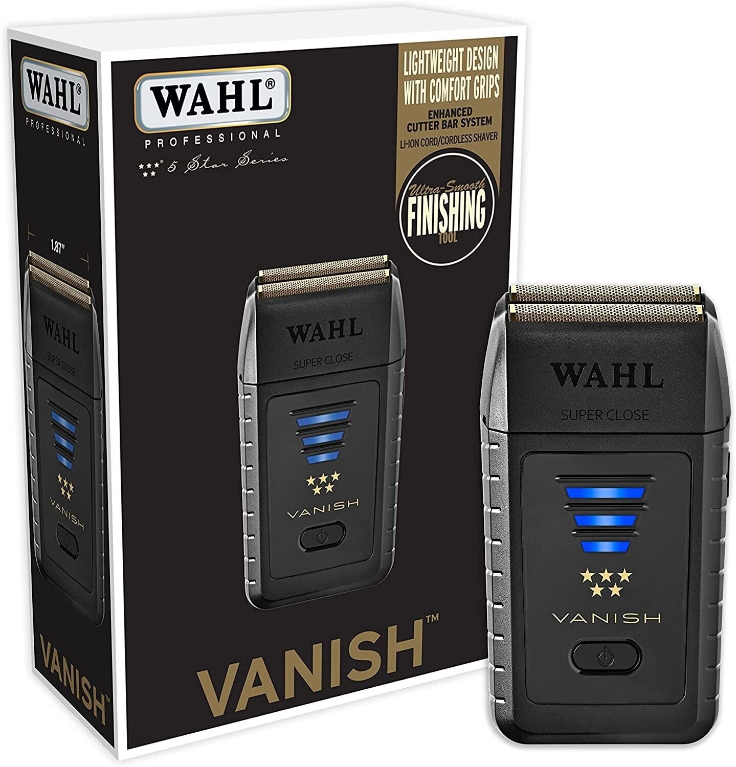 Wahl Pro 5 Star Barber Combo & Vanish Shaver Bundle set