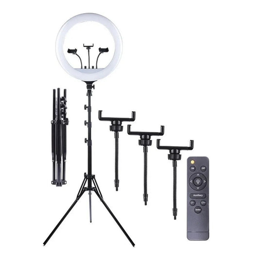 Beauty LED Ring Light Remote Control with 2m Tripod Stand