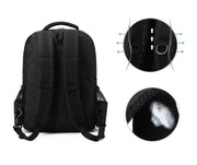 Portable Large Backpack Traveling Bag Organizer for Barbers Clippers & Supplies