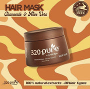 REV320 PURE HAIR MASK® 16 oz Hair Repair With Organic Extracts