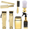 BaBylissPRO Gold LO-PROFX Clipper FX8010G & Trimmer FX707G2 & Double Foil Shaver FXFS2G Combo Set + 5 Pcs Free gift