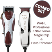 Wahl Professional 5 Star Series Magic Clip Model No #8451 & Hero Trimmer Model No #8991