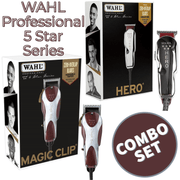 Wahl Professional 5 Star Series Magic Clip Model No #8451 & Hero Trimmer Model No #8991